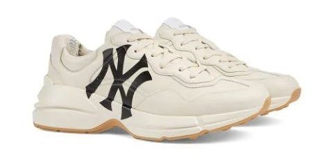 Gucci Кожаные кроссовки Rhyton NY YANKEES