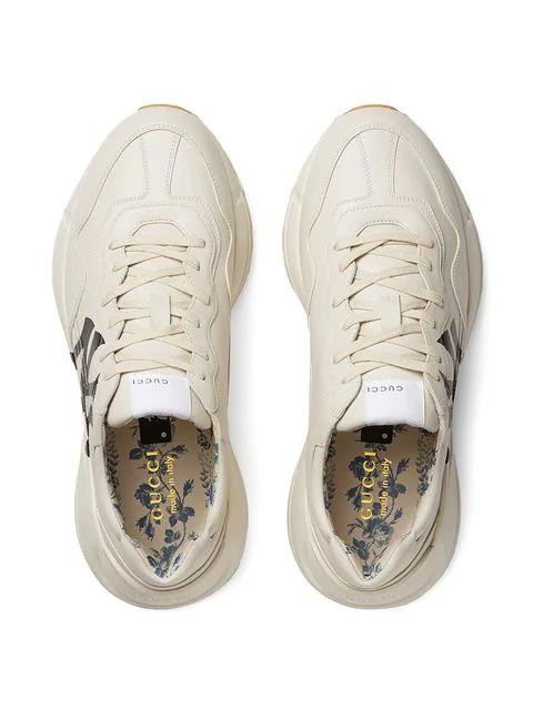Gucci Кожаные кроссовки Rhyton NY YANKEES