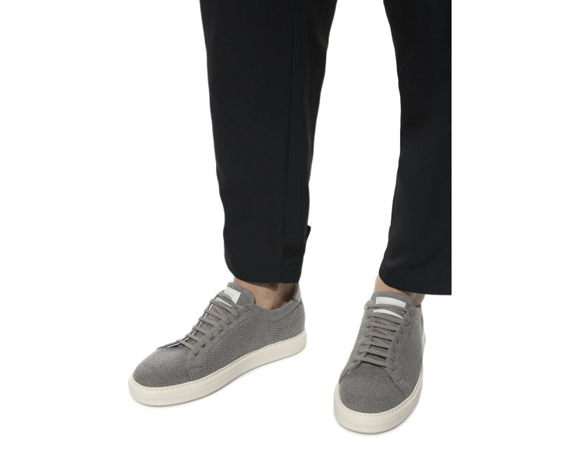 Brunello Cucinelli Текстильные кеды