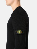 Шерстяной свитер STONE ISLAND в рубчик