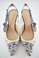 Туфли-лодочки Dior Jadior Toile De Jouy с ремешком на пятке