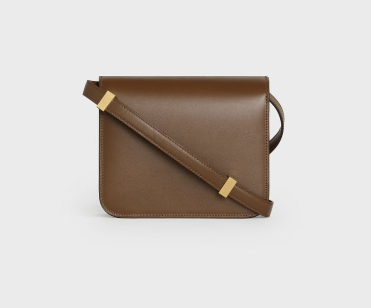 Сумка Celine Teen Classic bag in box из телячьей кожи