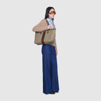 Сумка-тоут Gucci Ophidia GG среднего размера