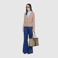 Сумка-тоут Gucci Ophidia GG среднего размера