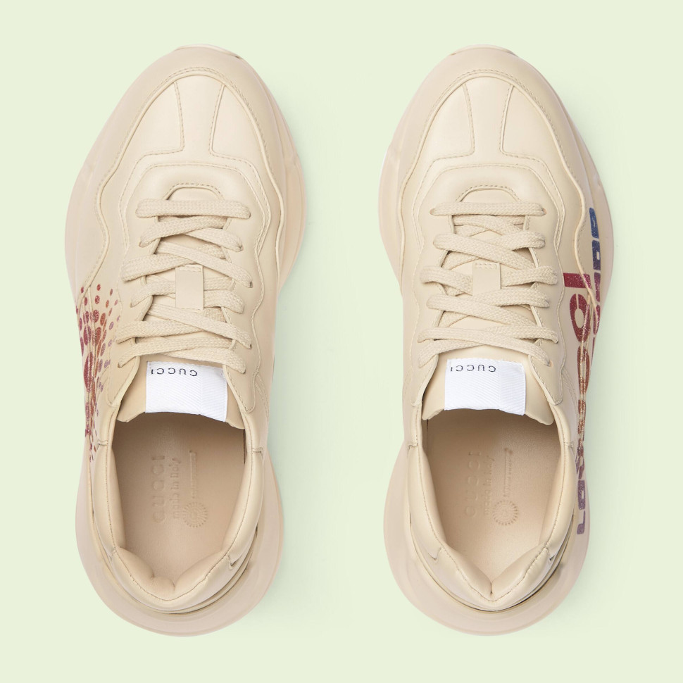 Gucci Женские кроссовки Rhyton Gucci Love Parade