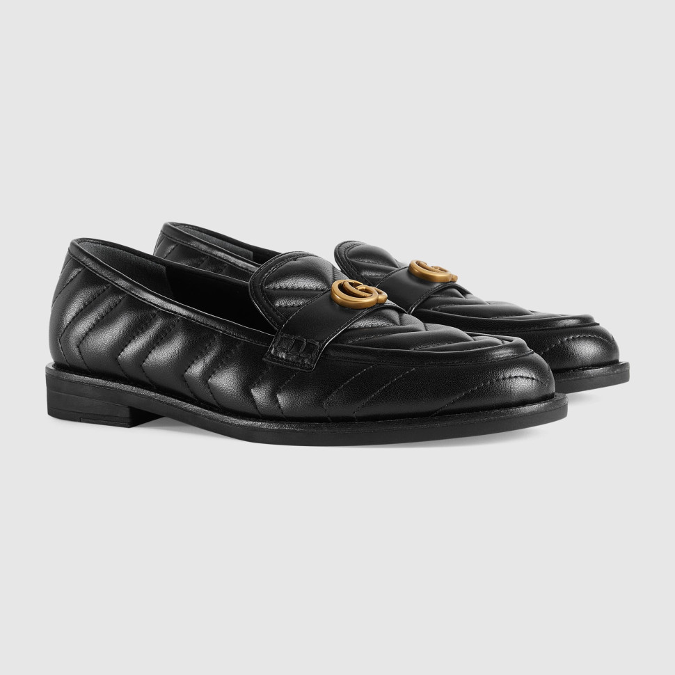 Gucci Женские мокасины с двойной буквой G
