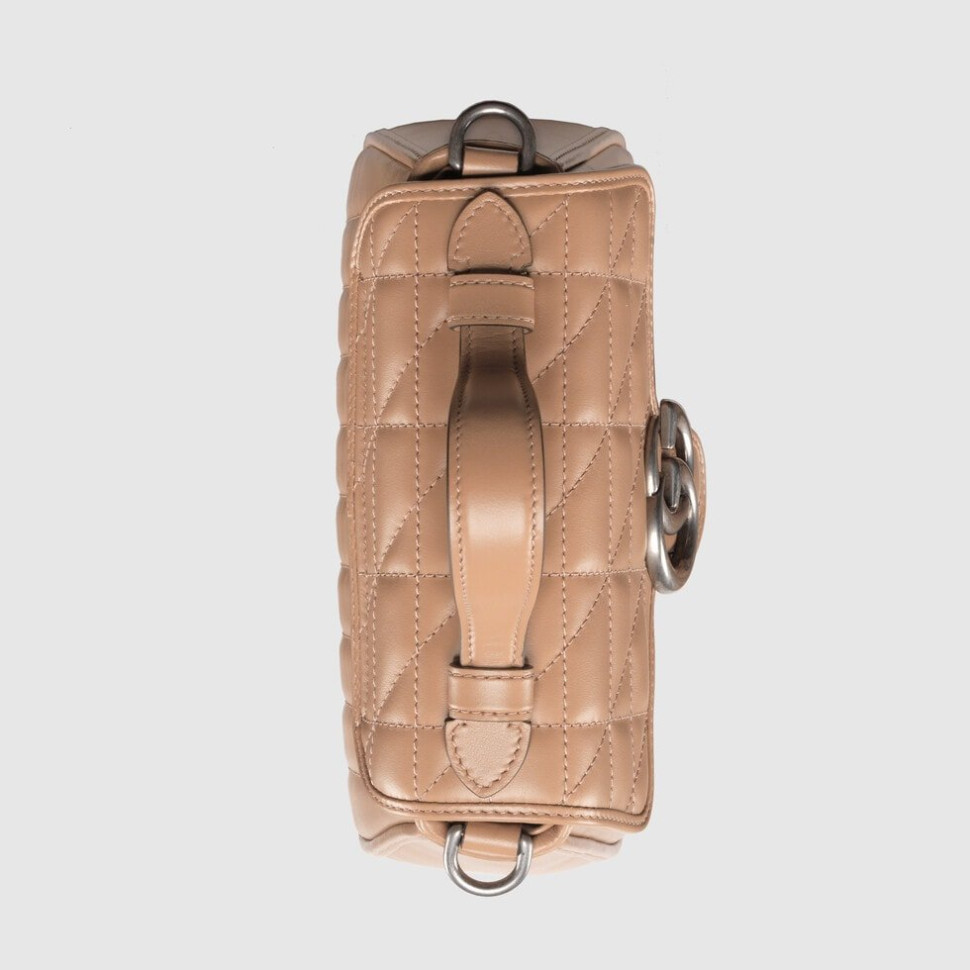 Мини-сумка Gucci GG Marmont с ручкой сверху