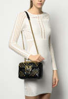 СУМКА Pinko MINI LOVE BAG PUFF WOVEN STUDS