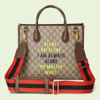 МАЛЕНЬКАЯ СУМКА GUCCI С ПРИНТОМ ГРУШИ