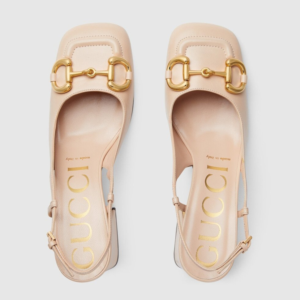 Текстильные туфли Gucci Double Bow 110