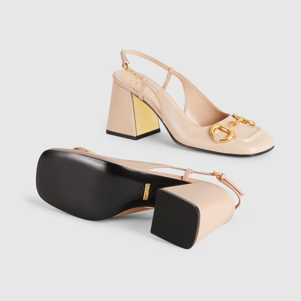 Текстильные туфли Gucci Double Bow 110
