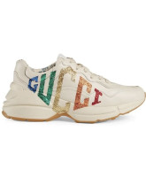 Gucci кроссовки Rhyton с логотипом