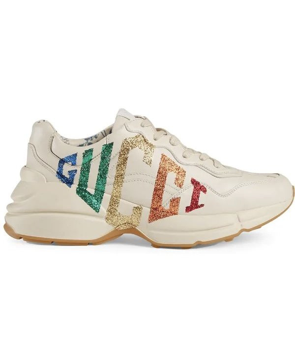 Gucci кроссовки Rhyton с логотипом