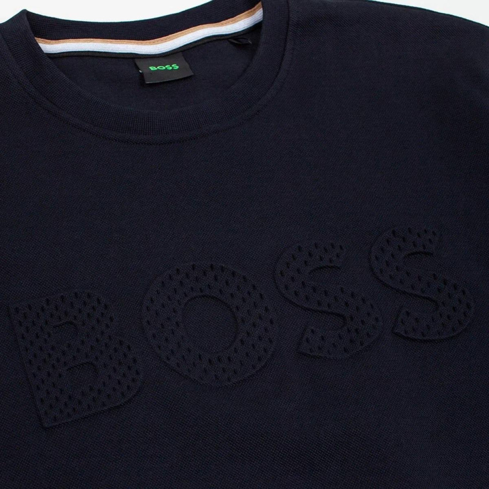 Хлопковый свитшот BOSS