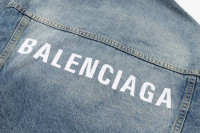 Джинсовая куртка Balenciaga оверсайз