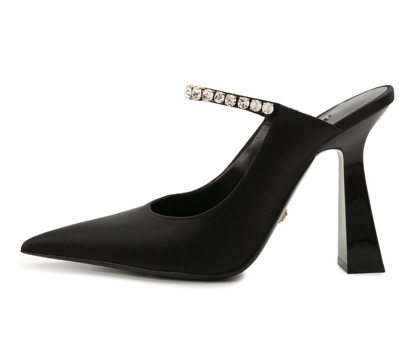 Текстильные мюли Versace