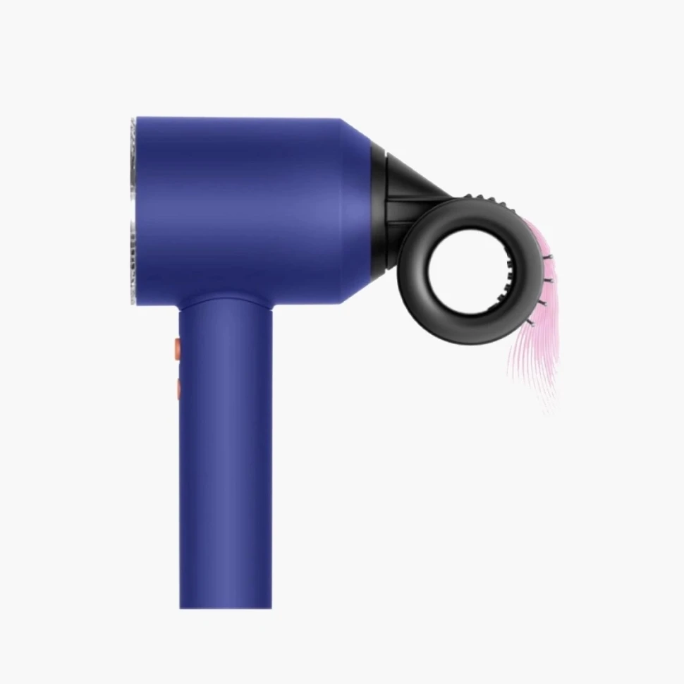Фен Dyson Supersonic HD16, Nural Vinca Blue/Topaz orange (Синий)