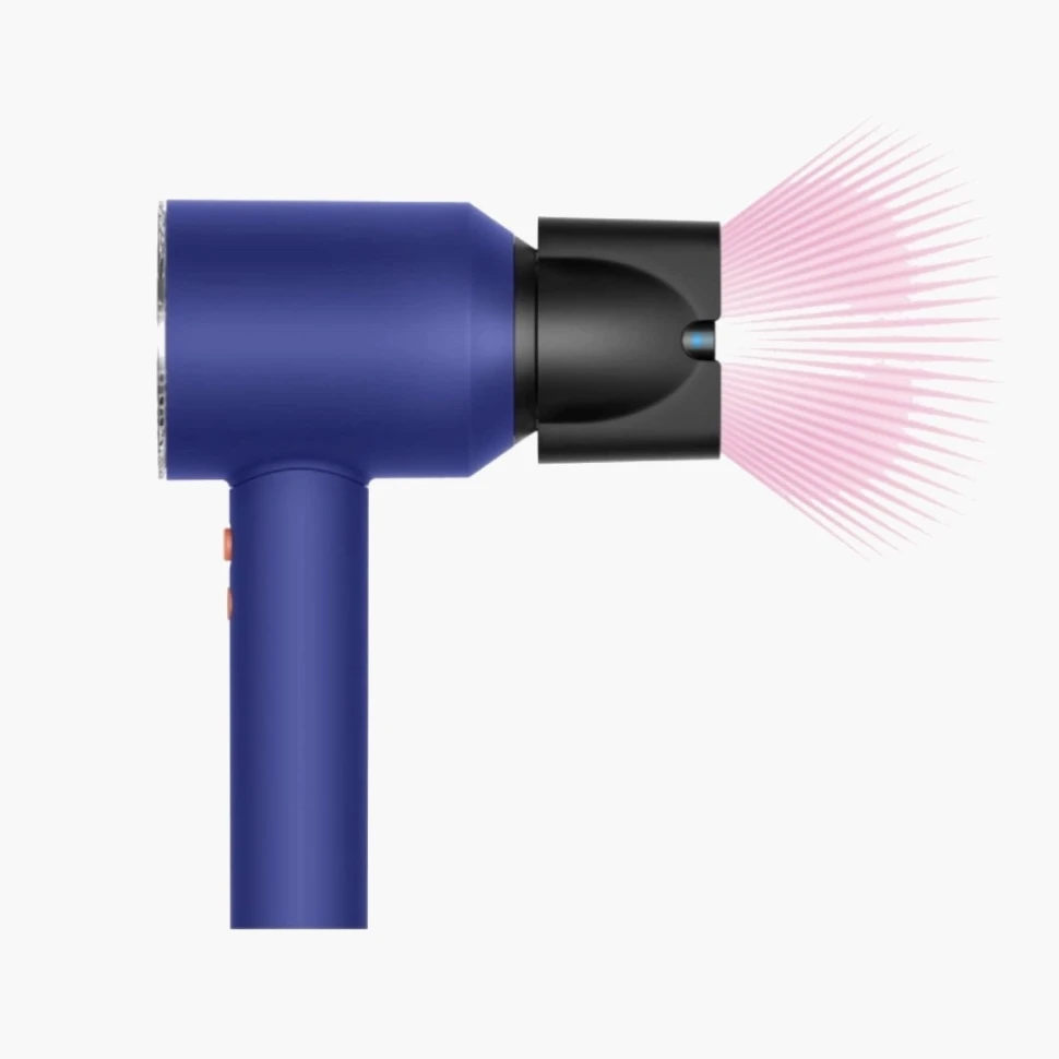 Фен Dyson Supersonic HD16, Nural Vinca Blue/Topaz orange (Синий)