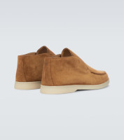 Loro Piana Замшевые ботинки Open Walk
