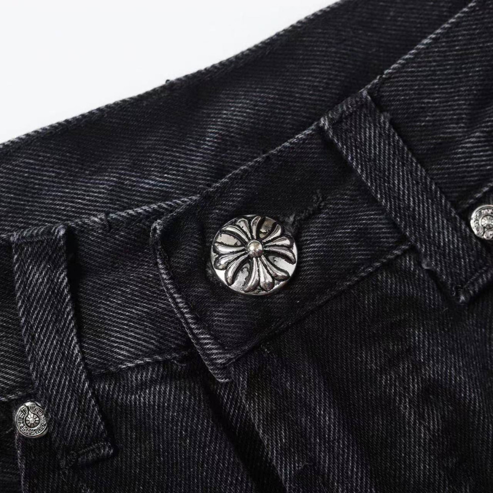 Джинсовые шорты CHROME HEARTS
