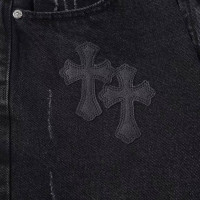 Джинсовые шорты CHROME HEARTS