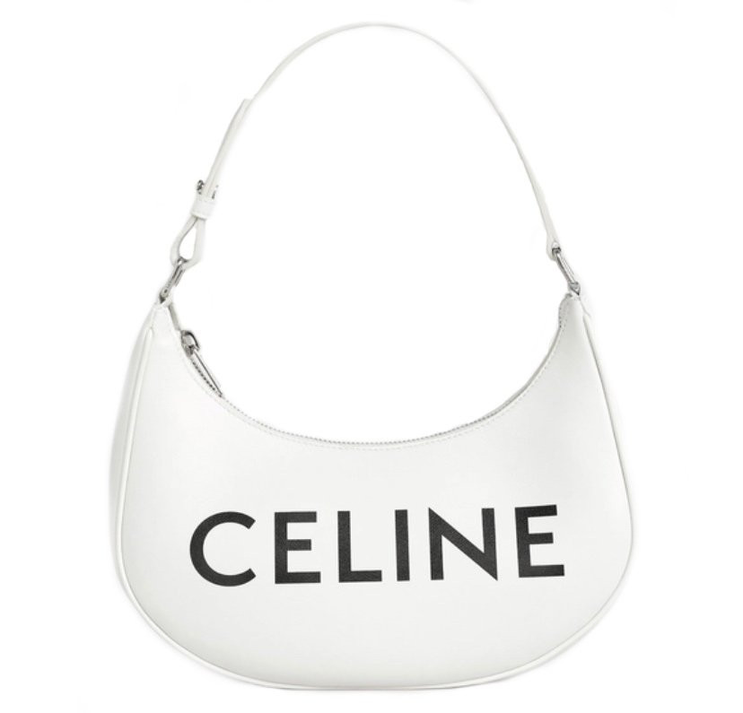 Сумка Celine Ava из гладкой телячьей кожи с логотипом