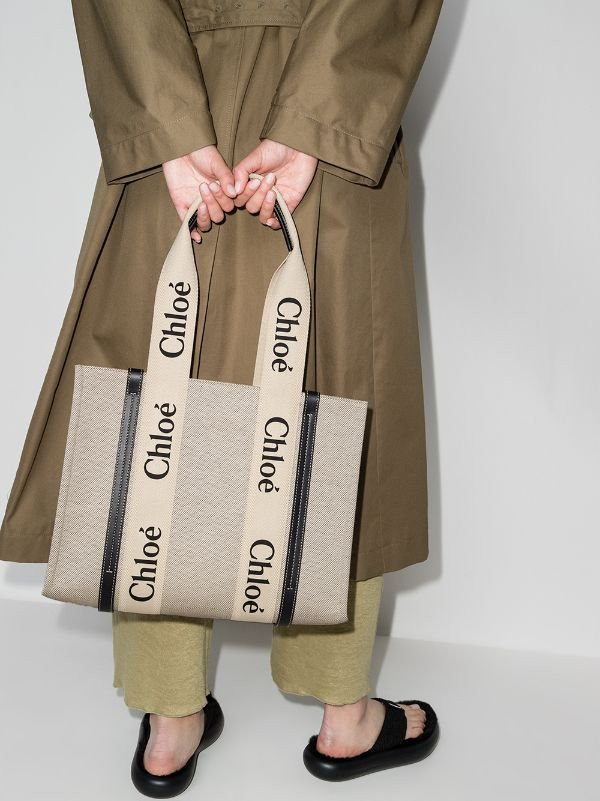 Сумка-тоут Chloé Woody