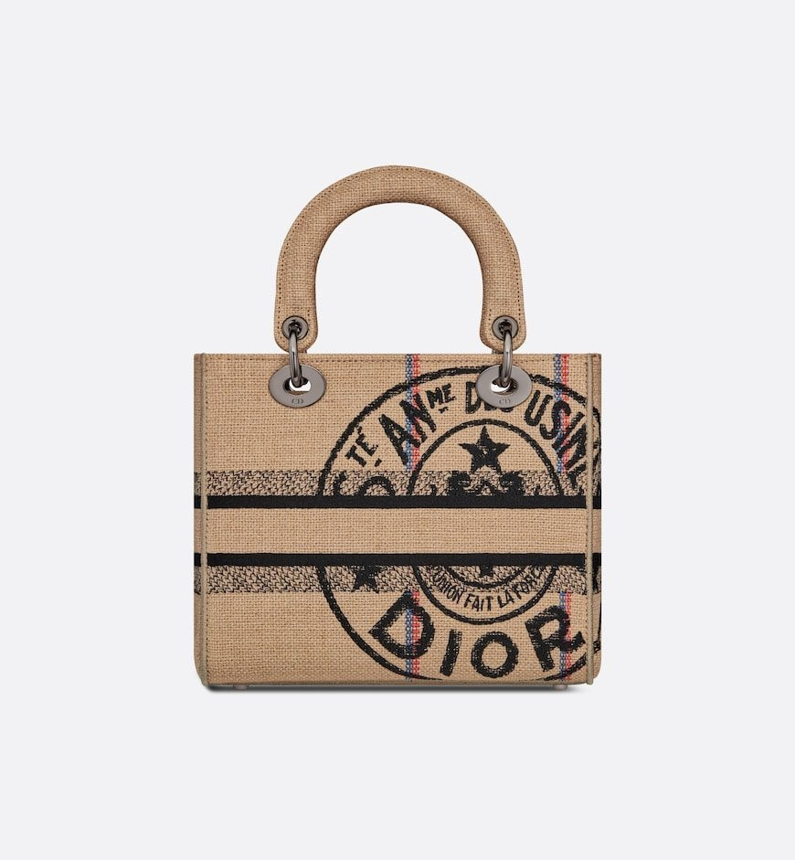 СУМКА Dior LADY D-LITE, МОДЕЛЬ СРЕДНЕГО ФОРМАТА