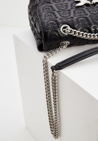 Сумка PINKO LOVE BAG MONOGRAM из кожи наппа