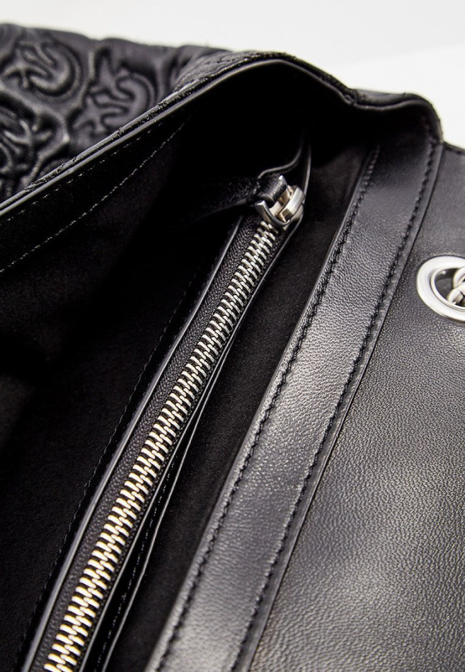 Сумка PINKO LOVE BAG MONOGRAM из кожи наппа