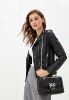 Сумка PINKO LOVE BAG MONOGRAM из кожи наппа