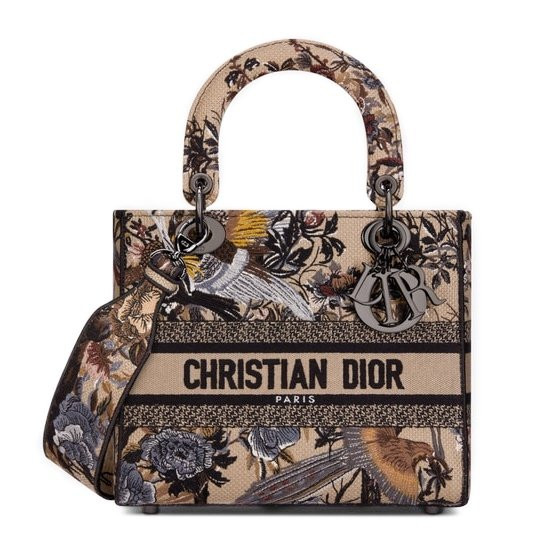 СУМКА Dior LADY D-LITE, МОДЕЛЬ СРЕДНЕГО ФОРМАТА