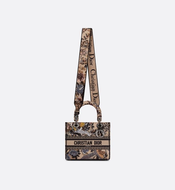 СУМКА Dior LADY D-LITE, МОДЕЛЬ СРЕДНЕГО ФОРМАТА