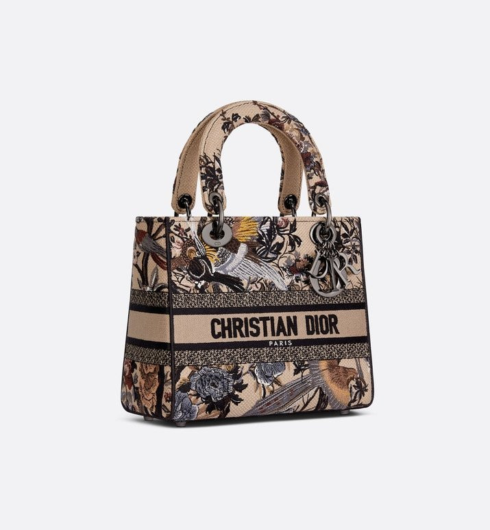 СУМКА Dior LADY D-LITE, МОДЕЛЬ СРЕДНЕГО ФОРМАТА