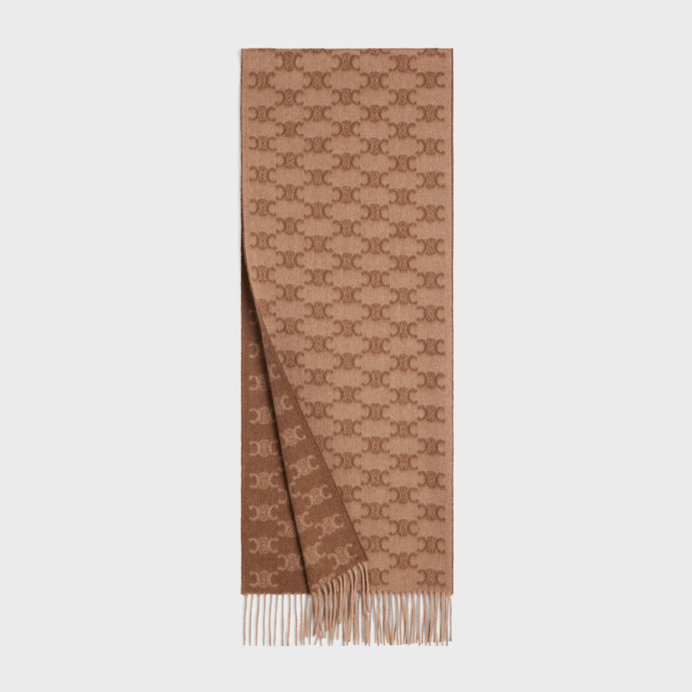 Шарф Celine кашемировый с монограммой