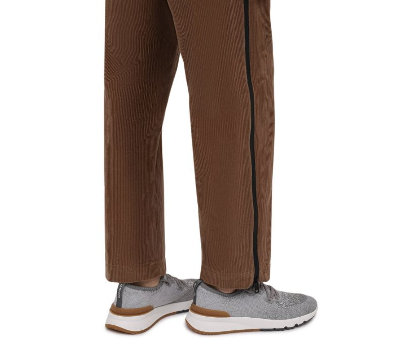 Brunello Cucinelli Текстильные кроссовки