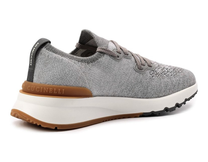 Brunello Cucinelli Текстильные кроссовки
