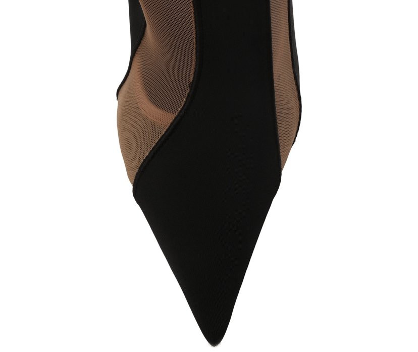 Текстильные ботильоны Jimmy choo Sock Jimmy Choo / Mugler