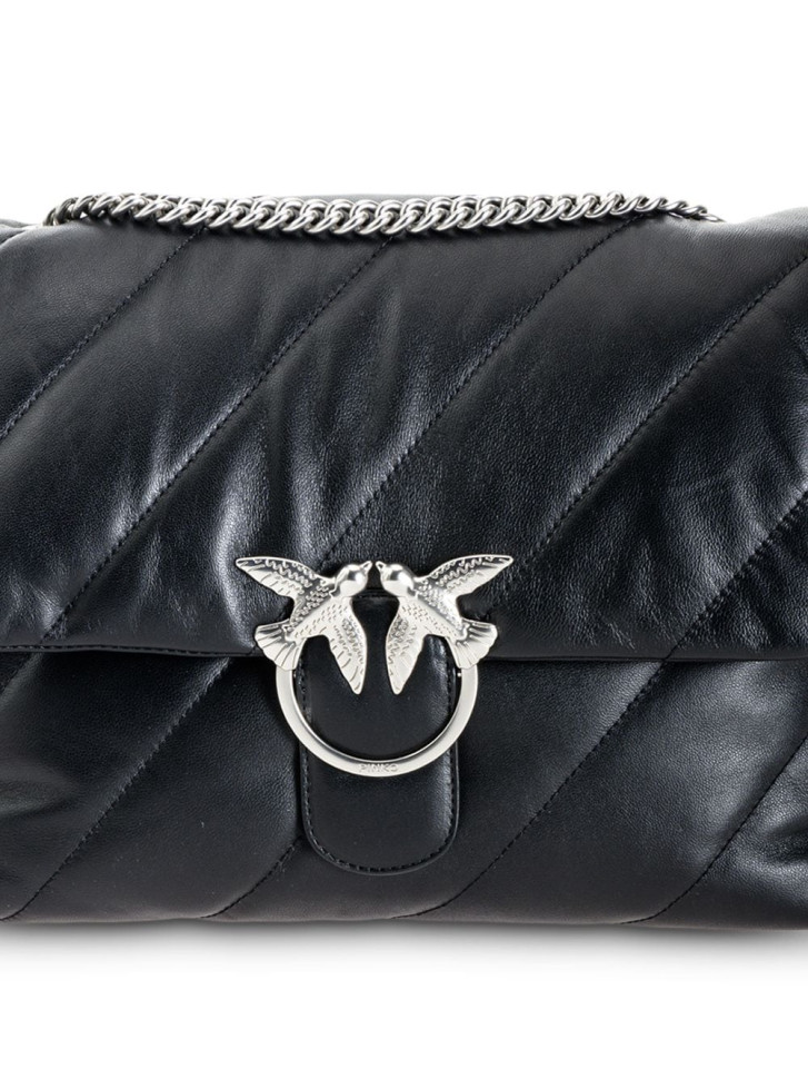 Сумка PINKO BIG LOVE BAG PUFF MAXI QUILT из кожи наппа