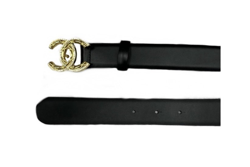 Ремень Chanel с логотипом
