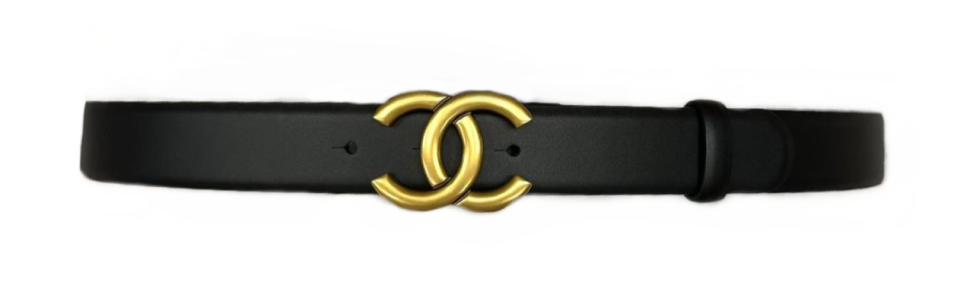Ремень Chanel с логотипом
