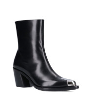 Кожаные сапоги Alexander McQueen