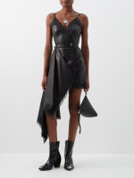 Кожаные сапоги Alexander McQueen