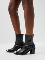 Кожаные сапоги Alexander McQueen