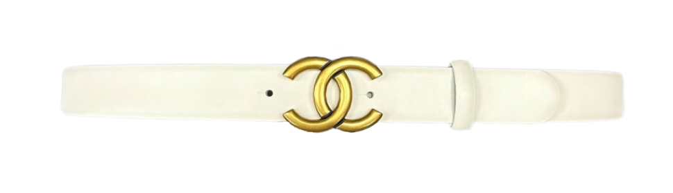 Ремень Chanel с логотипом