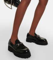 Gucci Кожаные лоферы Horsebit