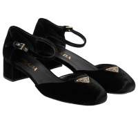 Бархатные туфли Prada