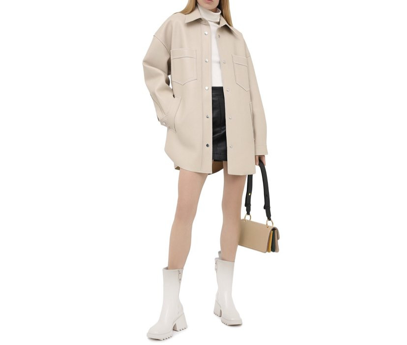 Резиновые ботильоны Chloé Betty