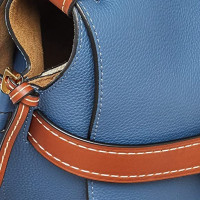 Кожаная сумка Loewe Gate