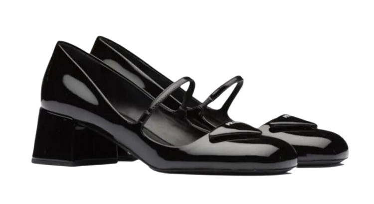 Лакированные туфли Prada Mary Jane